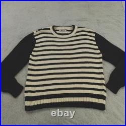 Ciao Lucia Sweater Womens Medium Block Stripe Valentina Pullover