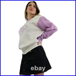 Claybourn Women's Cable Knit Sleeves Jumper, Womens Knitwear, Sweater Women