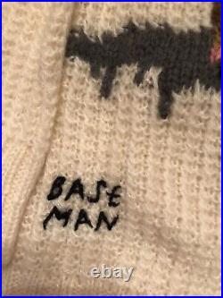 Coach x Gary Baseman Buster LeFauve Handknit Crew Loose Fitting Sweater Medium
