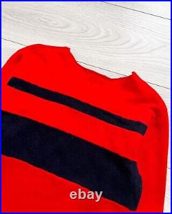 Comme Des Garcons 1998 Rare Wool Panelled Knit Sweater Vintage
