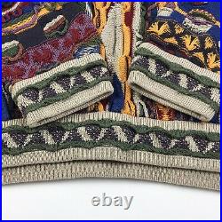 Coogi Australia Biggie Sweater Rare Vintage Authentic Multicolor 90s Medium