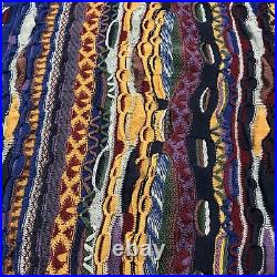 Coogi Australia Biggie Sweater Rare Vintage Authentic Multicolor 90s Medium