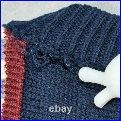 Coogi Australia Sweater Knitwear Striped Patterned Pullover Sweater Medium READ