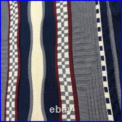 Coogi Australia Sweater Knitwear Striped Patterned Pullover Sweater Medium READ