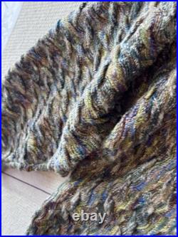 Coogi Men's Vintage Cable Knit Mercerized Sweater Medium Australia MltiColor 90s