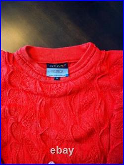 Coogi Sweater Red Med Men's Coogi Sweater Red Med Men's
