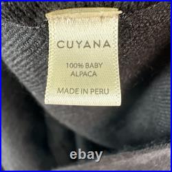 Cuyana Sweater Womens M L Medium Large Baby Alpaca Oversized Turtleneck Sweater
