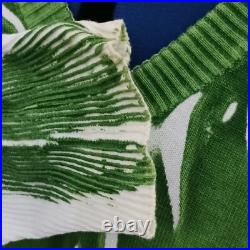 D&G Dolce & Gabbana Sweater Jumper Green Grass Medium Art Vtg 2006