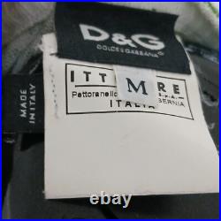 D&G Dolce & Gabbana Sweater Jumper Green Grass Medium Art Vtg 2006