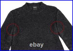 DIESEL Alpaca Clash Knit Sweater Size S-M(K-158755) DIESEL Alpaca Clash Knit Sweater Size S-M(K-158755)