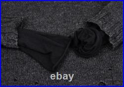 DIESEL Alpaca Clash Knit Sweater Size S-M(K-158755)