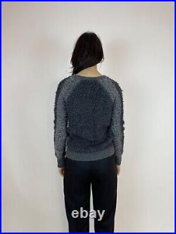 DIESEL Wool sweater washed grey cozy jumper Womens size M