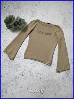 DNKY Donna Karan Women Sweater Jumper Size M Beige