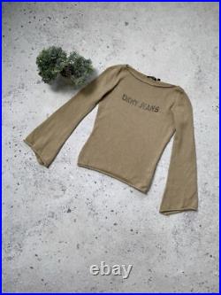 DNKY Donna Karan Women Sweater Jumper Size M Beige