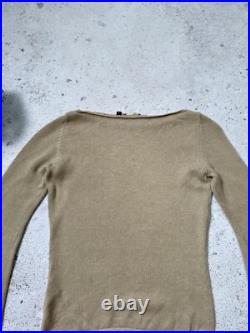 DNKY Donna Karan Women Sweater Jumper Size M Beige