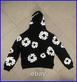 Denim Tears Cotton Wreath Hooded Sweatshirt Black