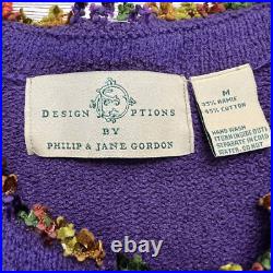 Design Options by Philip and Jane Gordon Women's Multicolor Sweater Medium EUC