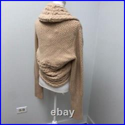 Diane Von Furstenberg Harville Cardigan Sweater Jumper Womens Medium Camel Beige Diane Von Furstenberg Harville Cardigan Sweater Jumper Womens Medium Camel Beige