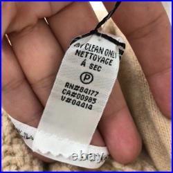 Diane Von Furstenberg Harville Cardigan Sweater Jumper Womens Medium Camel Beige