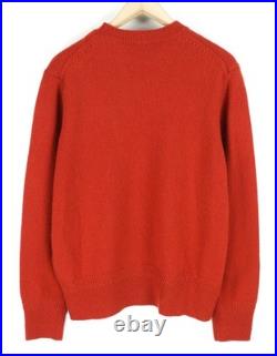 Diesel K-Boston Men's Sweater XL Red Sweater Wool Cashmere Knitted RRP 250