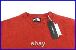 Diesel K-Boston Men's Sweater XL Red Sweater Wool Cashmere Knitted RRP 250