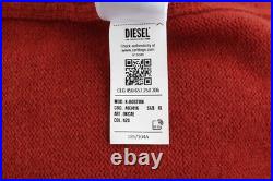 Diesel K-Boston Men's Sweater XL Red Sweater Wool Cashmere Knitted RRP 250 Diesel K-Boston Men's Sweater XL Red Sweater Wool Cashmere Knitted RRP 250