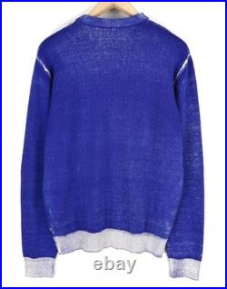 Diesel K-Larence Sweater Men M Washed Blue Sweater Crew Neck RRP 225 Diesel K-Larence Sweater Men M Washed Blue Sweater Crew Neck RRP 225
