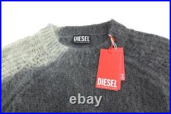 Diesel K-Osimo Men's Sweater M Mohair Wool Blend Knitted UVP 350 Gray Diesel K-Osimo Men's Sweater M Mohair Wool Blend Knitted UVP 350 Gray