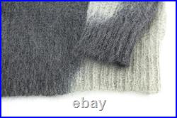 Diesel K-Osimo Men's Sweater M Mohair Wool Blend Knitted UVP 350 Gray Diesel K-Osimo Men's Sweater M Mohair Wool Blend Knitted UVP 350 Gray