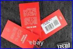 Diesel K-Osimo Men's Sweater M Mohair Wool Blend Knitted UVP 350 Gray