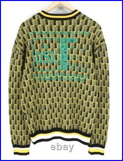 Diesel K-Toledo Men's Sweater L Round Neck Knitted Pattern RRP 160
