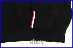 Diesel K-Yonkers Sweater Men M Black Sweater Crew Neck Tight-Knit RRP 175