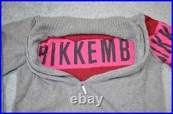 Dirk Bikkembergs Mens Jumper Sweater Cardigan Wool Blend Size M/l Dnk