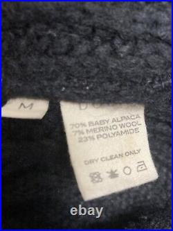 Doen x Reformation black Lulu alpaca sweater M $268