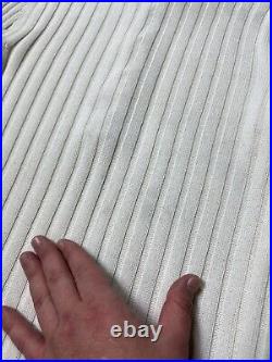 Dolce & Gabbana Ribed Turtleneck Knitted Sweater Cotton / Viscose / Linen Sz 50