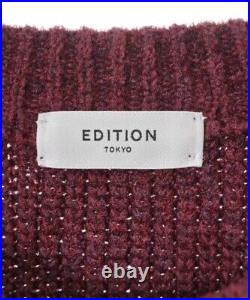 EDITION Knitwear/Sweater Reddish (Approx. M) 2200406924087