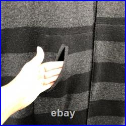Eileen Fisher Cardigan Sweater Jumper Womens Medium Large Gray Stripe Lagenlook Eileen Fisher Cardigan Sweater Jumper Womens Medium Large Gray Stripe Lagenlook