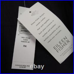 Eileen Fisher Sweater Womens Medium Petite Long Sleeve Outdoors Cardigan Casual