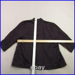 Eileen Fisher Sweater Womens Medium Petite Long Sleeve Outdoors Cardigan Casual