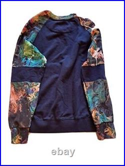 Eleven Paris Life Is A Joke Mens Sweater Size Medium color blue pre-owned