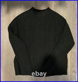 Emerson Fry Fisherman Sweater Black Size Medium