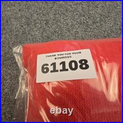 Emporio Armani Cardigan Womens MEDIUM red Long Sleeve sweater turtleneck Size M