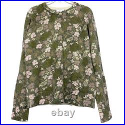 Equipment Sloane Cashmere Floral Pullover Spring Sweater