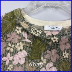 Equipment Sloane Cashmere Floral Pullover Spring Sweater