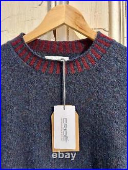 Eribe Mens Bruar Black Grouse Sweater 100% Wool RRP £157