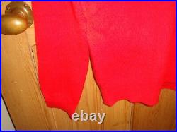 Eric bompard designer pure cashmere sweater jumper mens brand new red medium