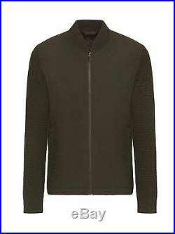 Ermenegildo Z ZEGNA Hybrid Olive / Khaki Green Jumper Sweater Jacket RRP£595.00