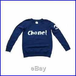 Extremly Rare Sweat Christmas 2013 Chanel Handpainted By Karl Lagerfeld M