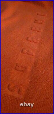 FW22 Supreme Embossed sweater size M medium orange jumper wool