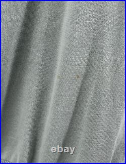 Fabiana Filippi STAINED Combo V-Neck Sweater in Blue sz M